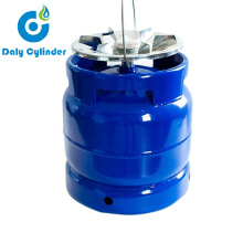 Blue Small Steel Cylinder Disposable Helium Gas Cylinder